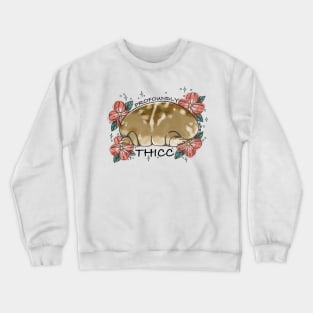 Thicc frog Crewneck Sweatshirt